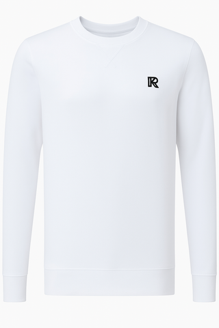 WINGED FOOT WEST WHITE SWEATSHIRT