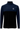 NINE BRIDGES NAVY AND BLACK 1/4 ZIP TOP
