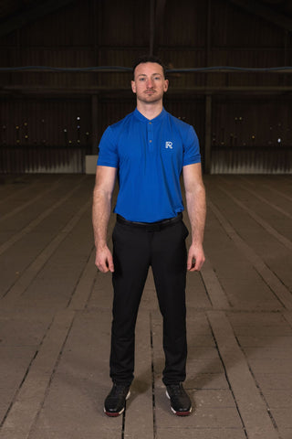 HOTCHKIN BLUE POLO SHIRT