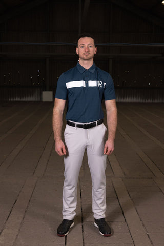 IRONCLAD LINKS NAVY POLO SHIRT
