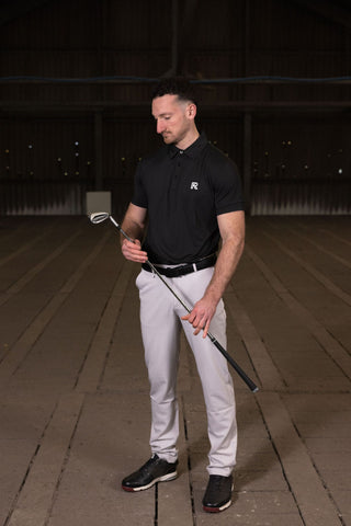 BALLAMOR BLACK POLO SHIRT
