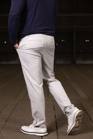 GLENEAGLE GREY TAPERED TROUSERS