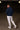 NARASHINO COUNTRY NAVY 1/4 ZIP TOP